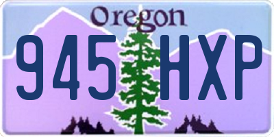 OR license plate 945HXP