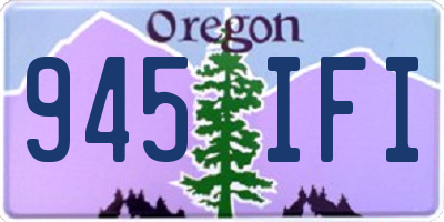 OR license plate 945IFI