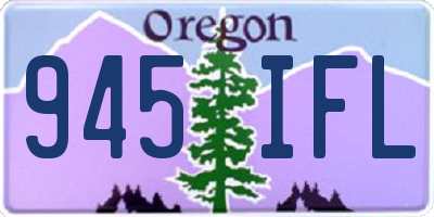 OR license plate 945IFL
