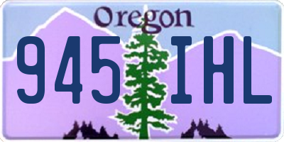 OR license plate 945IHL