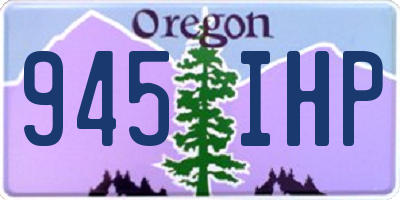 OR license plate 945IHP