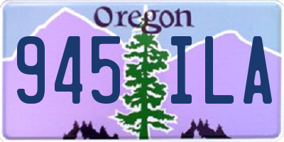 OR license plate 945ILA