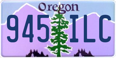 OR license plate 945ILC