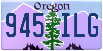 OR license plate 945ILG