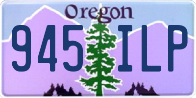 OR license plate 945ILP