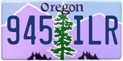 OR license plate 945ILR
