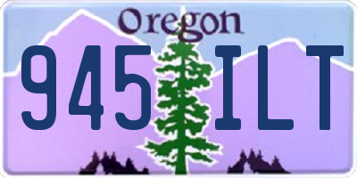 OR license plate 945ILT