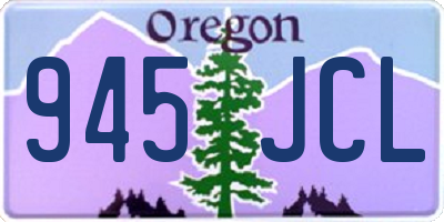 OR license plate 945JCL