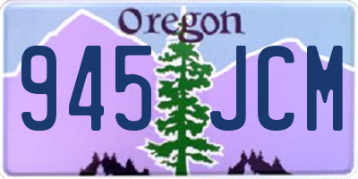 OR license plate 945JCM
