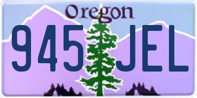OR license plate 945JEL