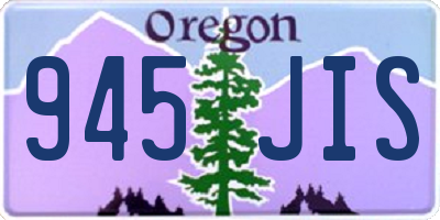OR license plate 945JIS