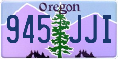 OR license plate 945JJI