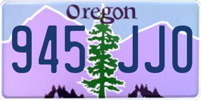 OR license plate 945JJO