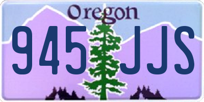 OR license plate 945JJS