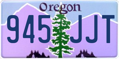 OR license plate 945JJT