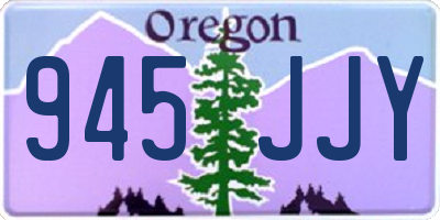 OR license plate 945JJY