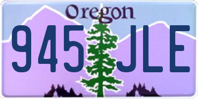 OR license plate 945JLE