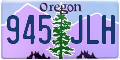 OR license plate 945JLH