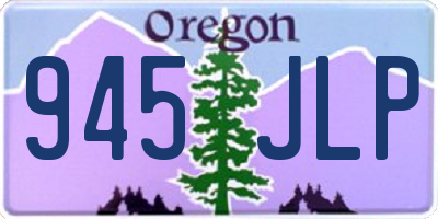 OR license plate 945JLP