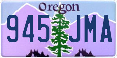 OR license plate 945JMA