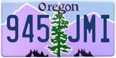 OR license plate 945JMI