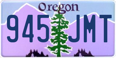 OR license plate 945JMT