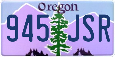 OR license plate 945JSR