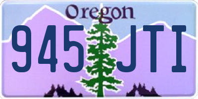 OR license plate 945JTI