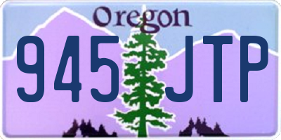 OR license plate 945JTP