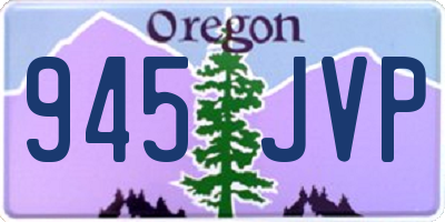 OR license plate 945JVP