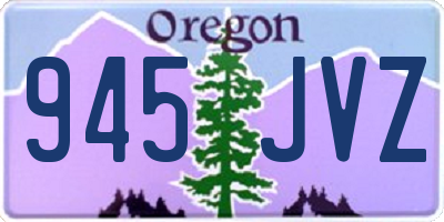 OR license plate 945JVZ