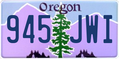 OR license plate 945JWI
