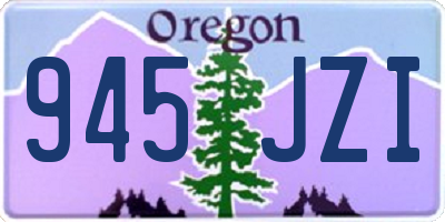OR license plate 945JZI