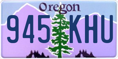 OR license plate 945KHU