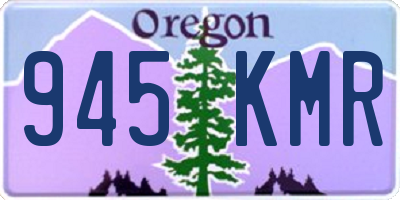 OR license plate 945KMR