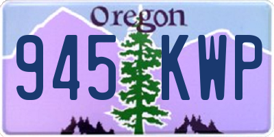 OR license plate 945KWP