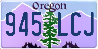 OR license plate 945LCJ