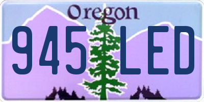 OR license plate 945LED