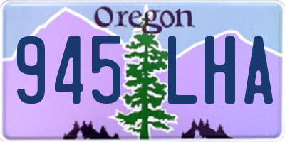 OR license plate 945LHA