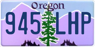 OR license plate 945LHP