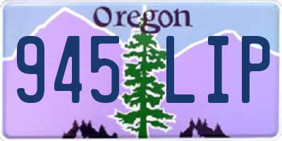 OR license plate 945LIP