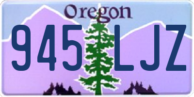 OR license plate 945LJZ