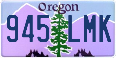 OR license plate 945LMK
