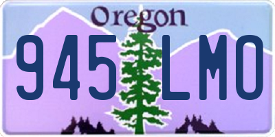 OR license plate 945LMO