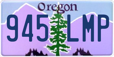 OR license plate 945LMP