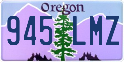 OR license plate 945LMZ