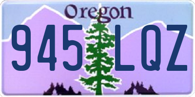 OR license plate 945LQZ