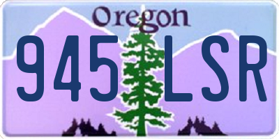OR license plate 945LSR