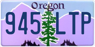 OR license plate 945LTP