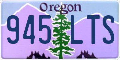 OR license plate 945LTS